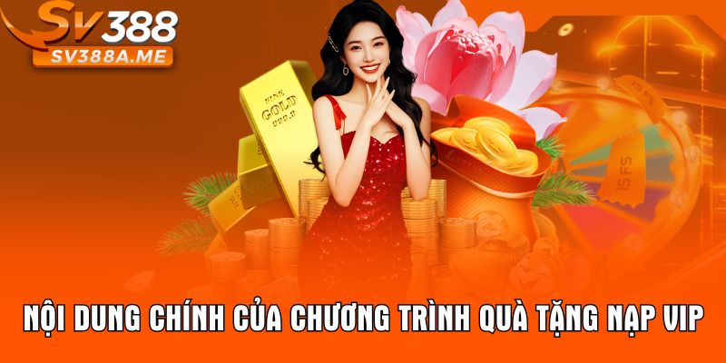 Nội dung chính của chương trình quà tặng nạp VIP